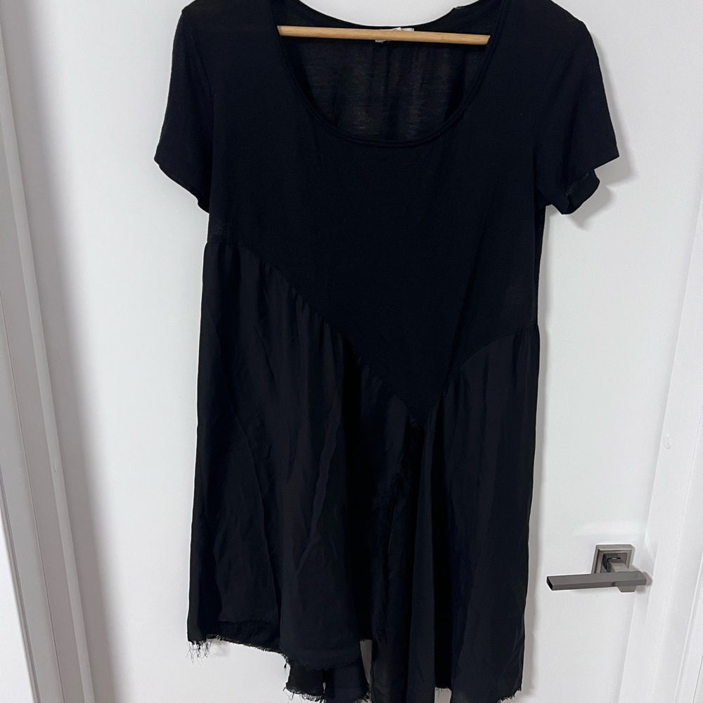 Black Short Sleeve Dress